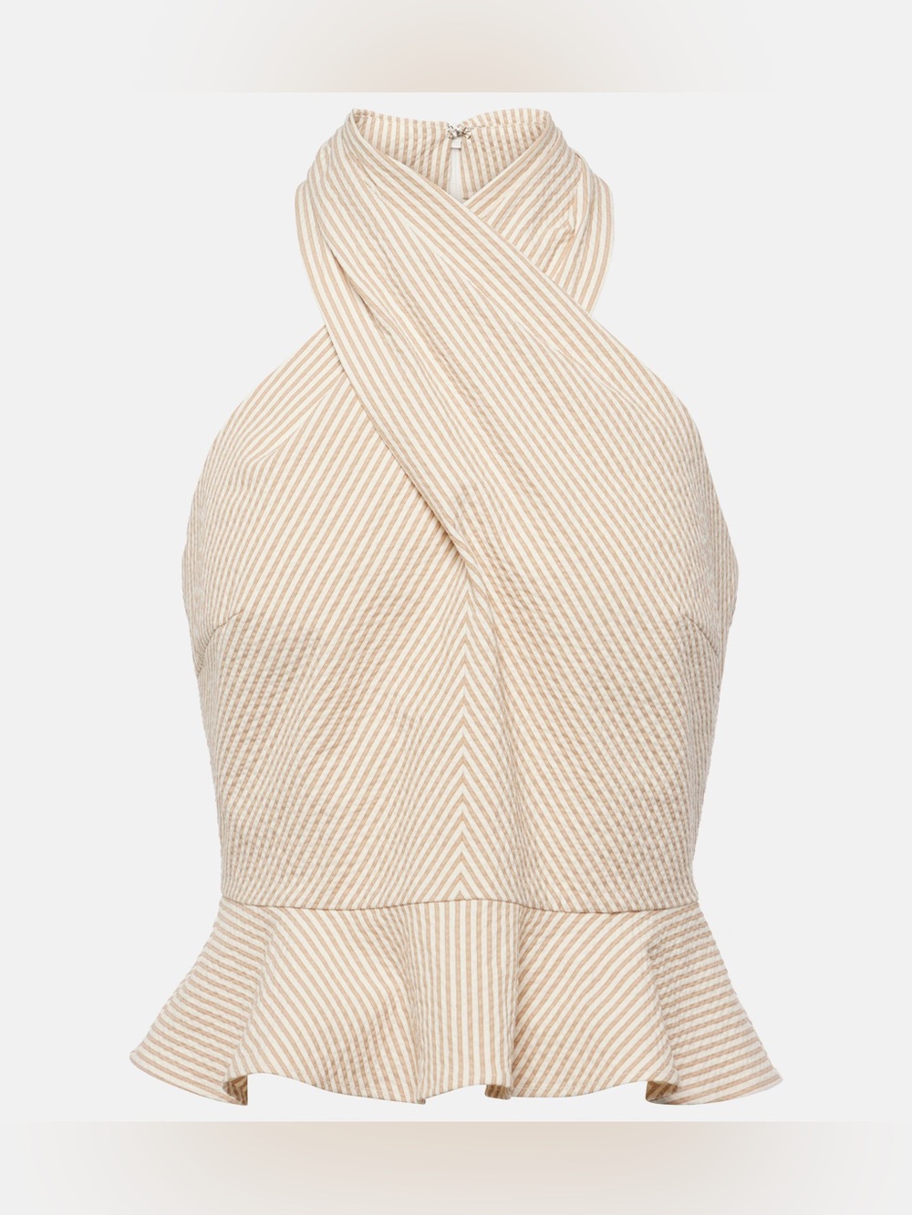 Veronica Beard Drey Halterneck Top